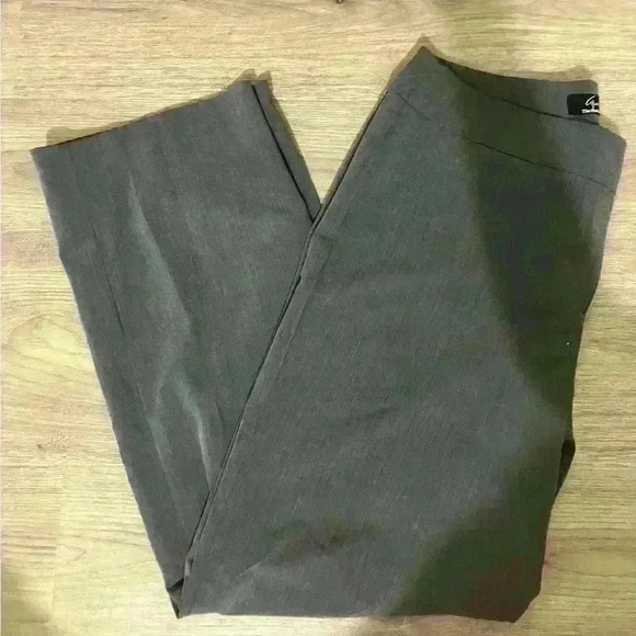 Gloria Vanderbilt Women’s Gray Dress Pants Size 14 - Picture 2 of 10